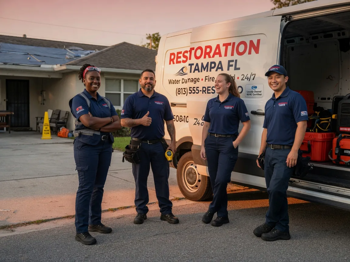 Water Damage Restoration company in Tahlequah, OK